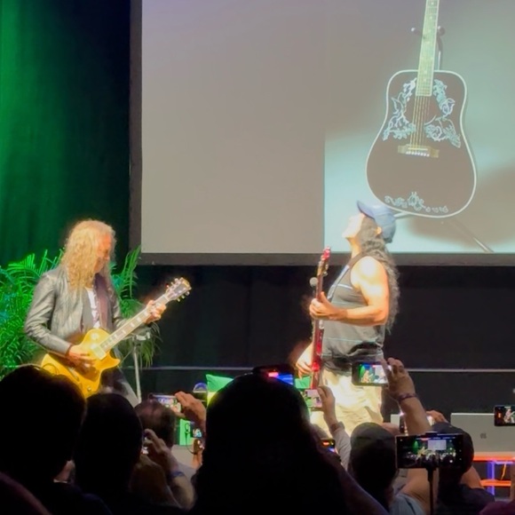 Kirk Hammett Metallica Gibson Guitar Event Poster Hard Rock Tampa Florida 6/7/25 - Picture 9 of 10